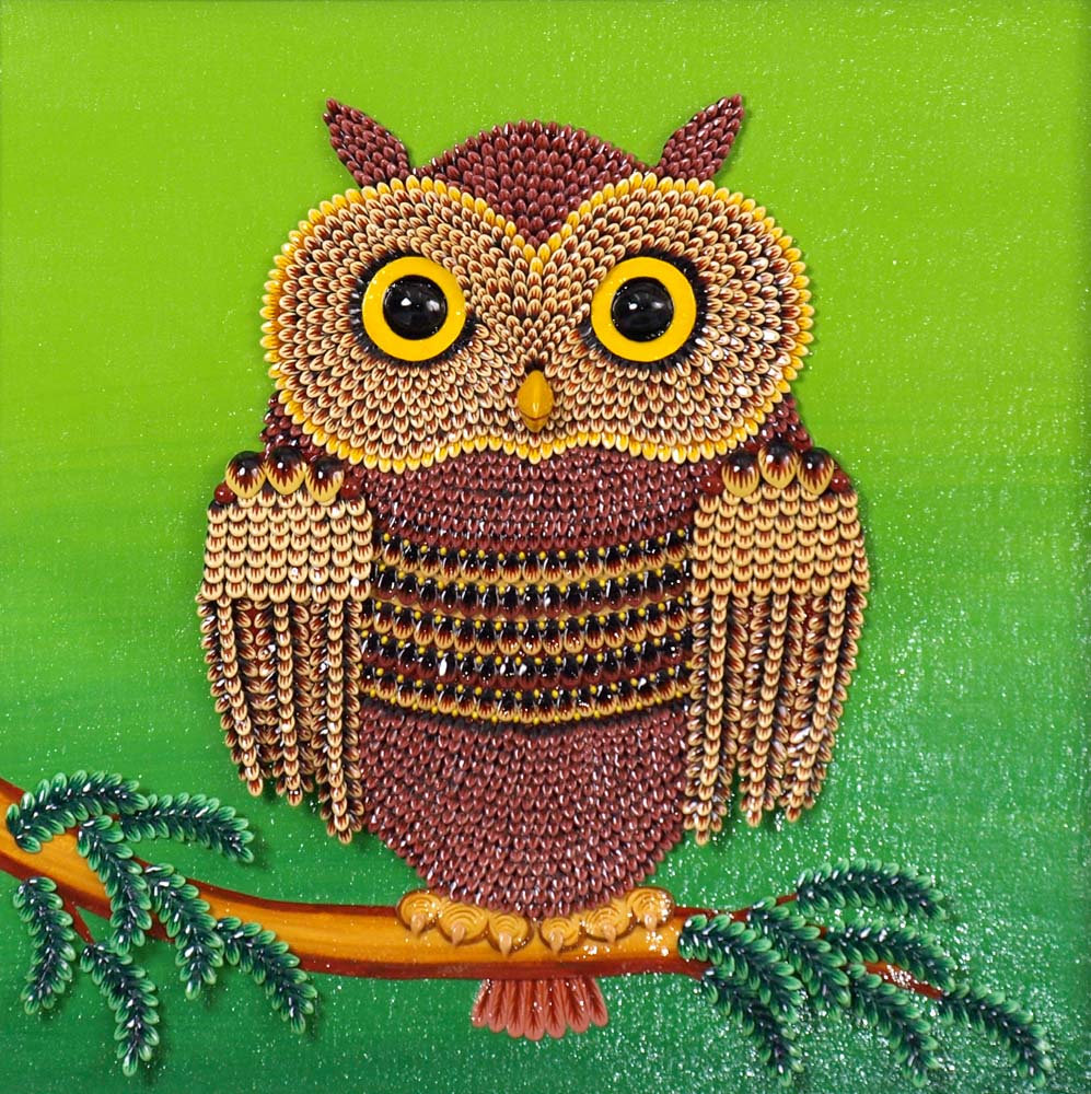 «Сич». 2013. Насіння, фарби акрилові, лак